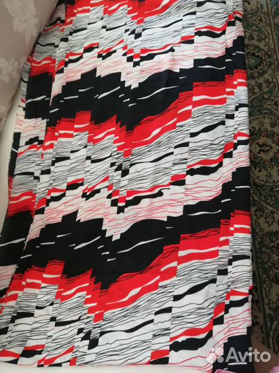 Отрез ткани крепдешин шелк натуральный