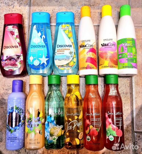 Гель, пена, парфюмерия Avon Oriflame