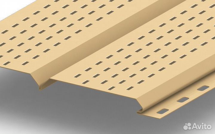 Софит металлический тройной 0.45 цветной,дерево