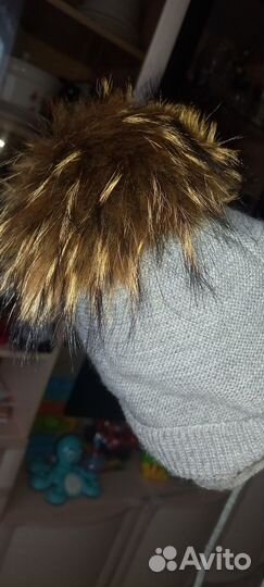 Шапка детская зимняя 0-6