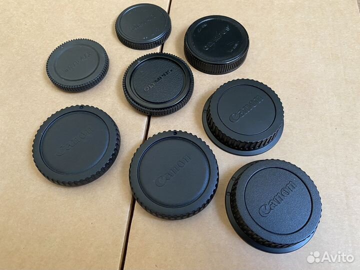 Крышки для камеры и объектива + аксессуары