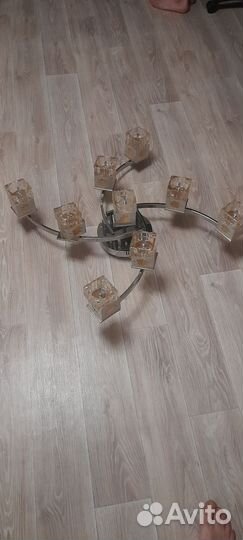 Люстра потолочная бу