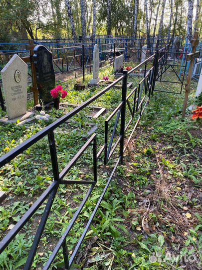 Уход за могилами, Покраска оградок