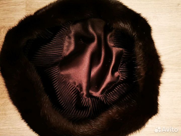 Норковый берет