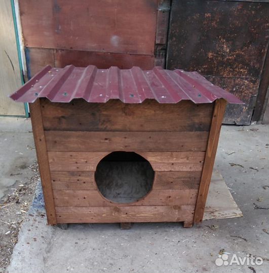 Будка для собаки высота 70 ширина 80