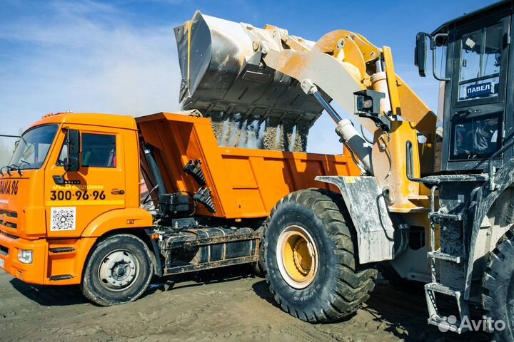 Доставка отсева камазом (772)