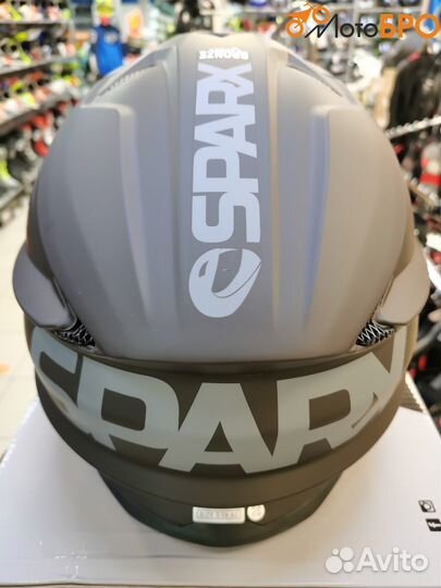 Шлем Sparx Fenix (JK-6803), черный матовый