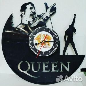 Часы из винила - Queen, AC/DC Metallica, Scorpions