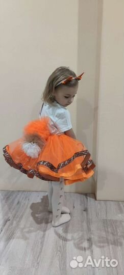 Костюм лисички, рр 98-104-110