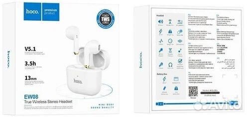 Bluetooth гарнитура hoco ew08
