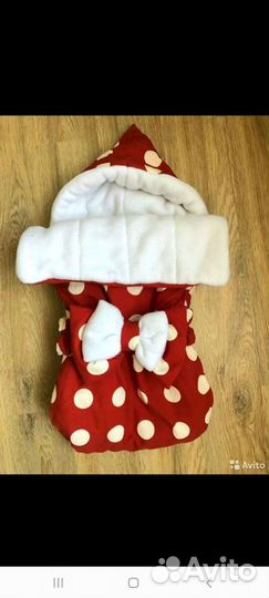 Зимний Конверт на выписку