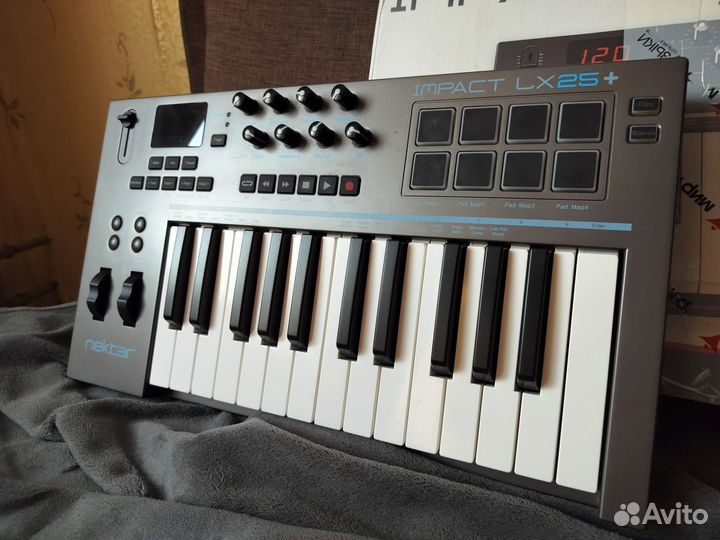 Nektar Impact LX 25+ USB midi (миди клавиатура)