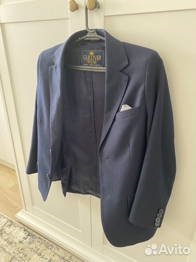 Пиджак для мальчика 140