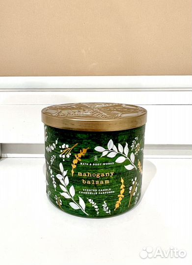 Bath and body works свеча