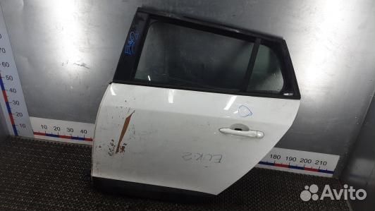 Дверь задняя левая renault megane 3 (EUK02FG01)