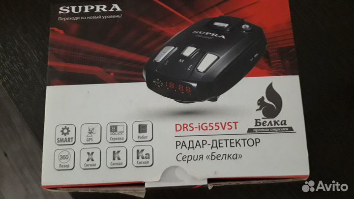 Радар-детектор Supra DRS-iG55VST