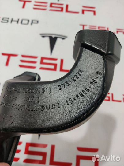 Воздуховод печки Tesla Model Y 2021 1516856-00-B