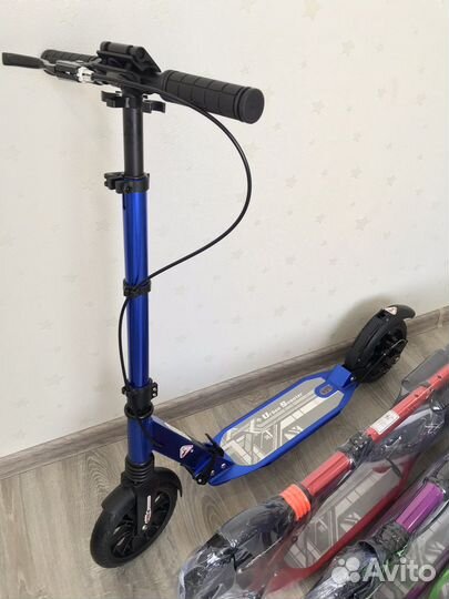 Самокат двухколесный новый детский семейный