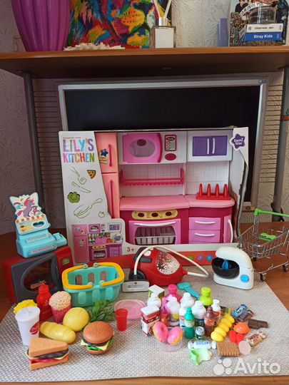 Кухня для кукол барби