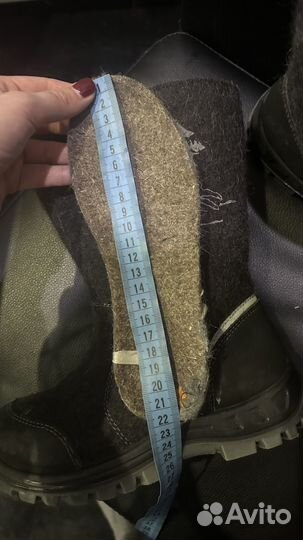 Валенки сапоги для мальчика котофей 35
