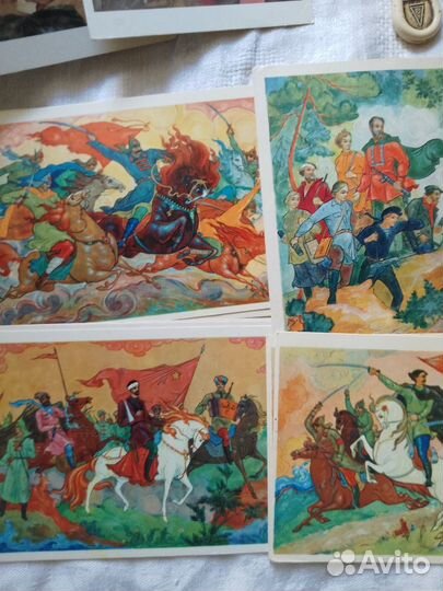 Наборы открыток палех