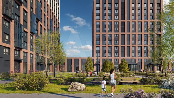 2-к. квартира, 54,1 м², 19/32 эт.