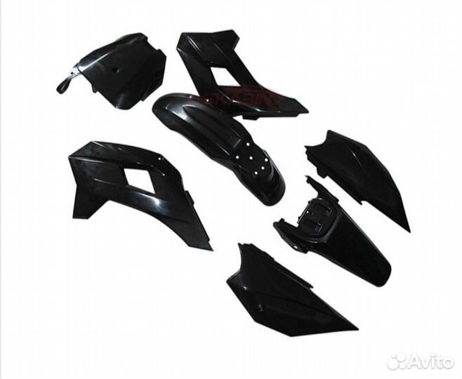 Пластик KRZ (полный комплект) на питбайк