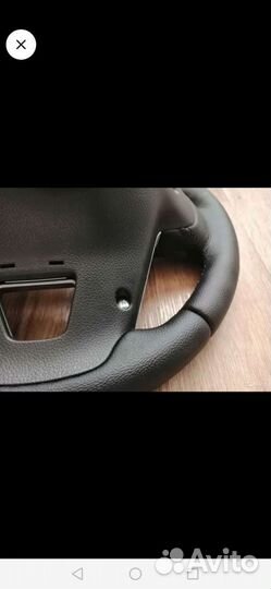 В коже руль веста приора солярис Гранта Комплект