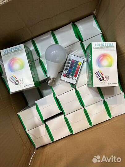 Светодиодная лампа с пультом