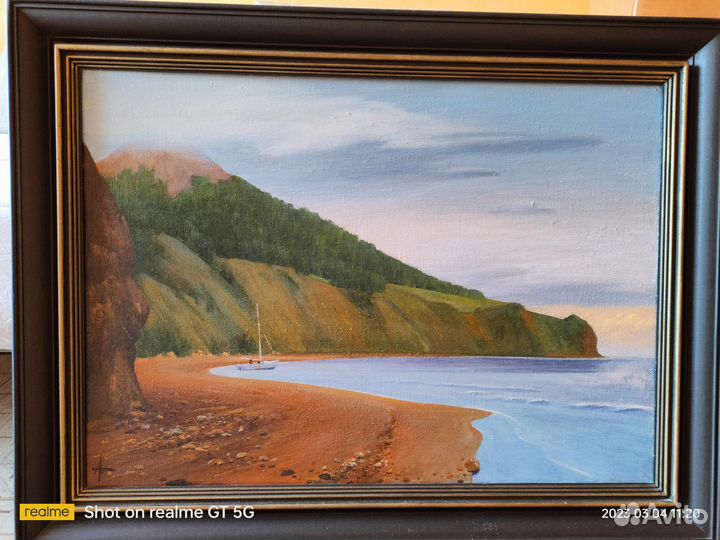 Картина маслом на холсте пейзаж(цена договорная)