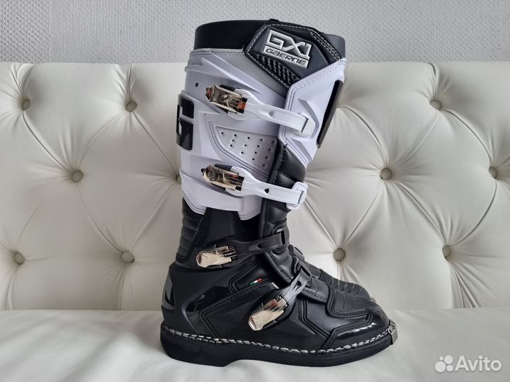 Эндуро Мотоботы Gaerne GX 1 Goodyear Black White