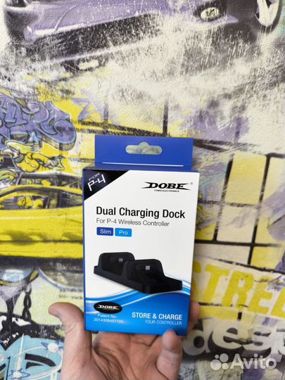 Зарядка для джойстик ps4