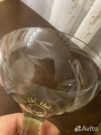Ваза для варенья конфетница СССР стекло