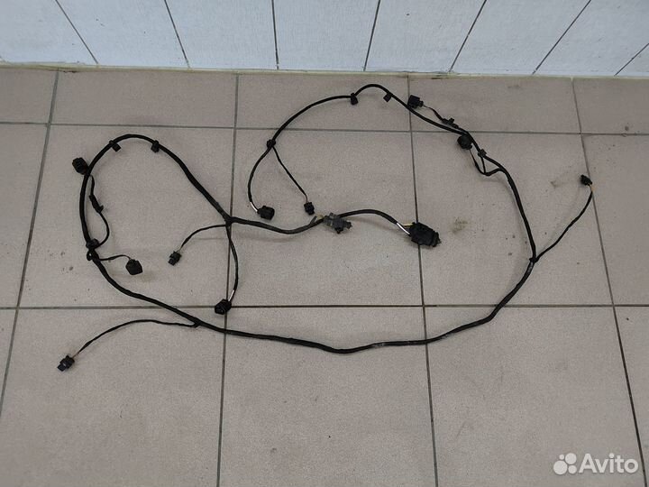 Проводка переднего бампера Audi Q7 4L дорест