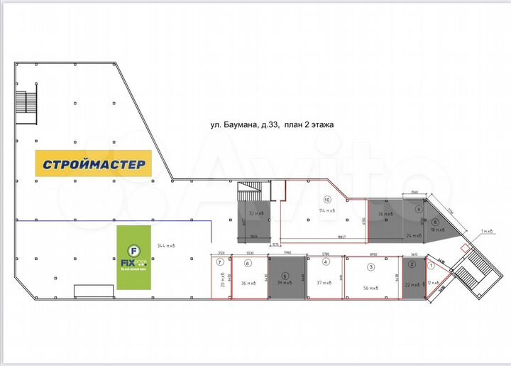 Торговая площадь, 20 м²