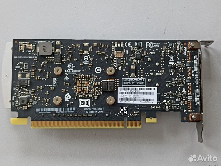 Видеокарта HP nvidia T600 4G