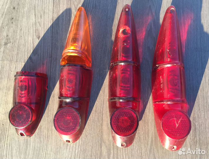 Рассеиватели стёкла задних фонарей Москвич 408 407