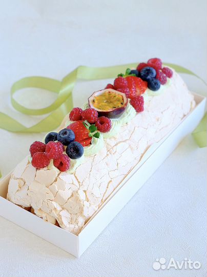 Меренговый рулет
