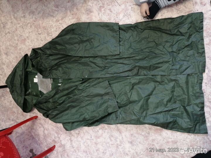 Плащ дождевик для охоты рыбалки