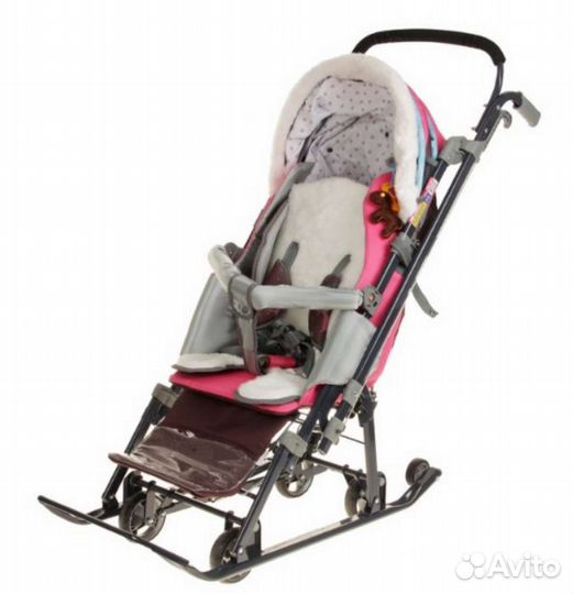 Санки коляска nika