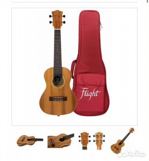 Укулеле Flight Leia CE