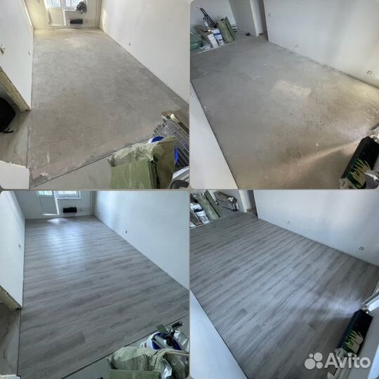 Укладка ламината/линолеума