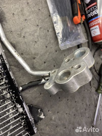 Радиатор кондиционера audi Q7 4L 3.0 D