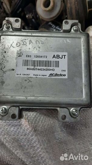 Блок управления двигателем abjt Шевроле Кобальт