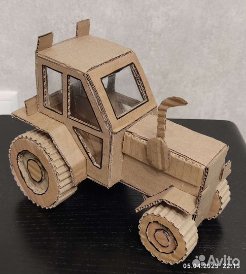 Поделка трактор