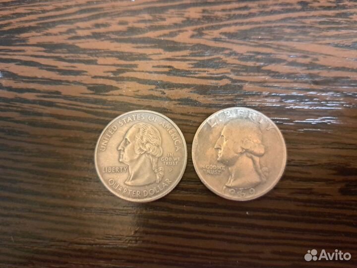 Quarter dollar unated state of america