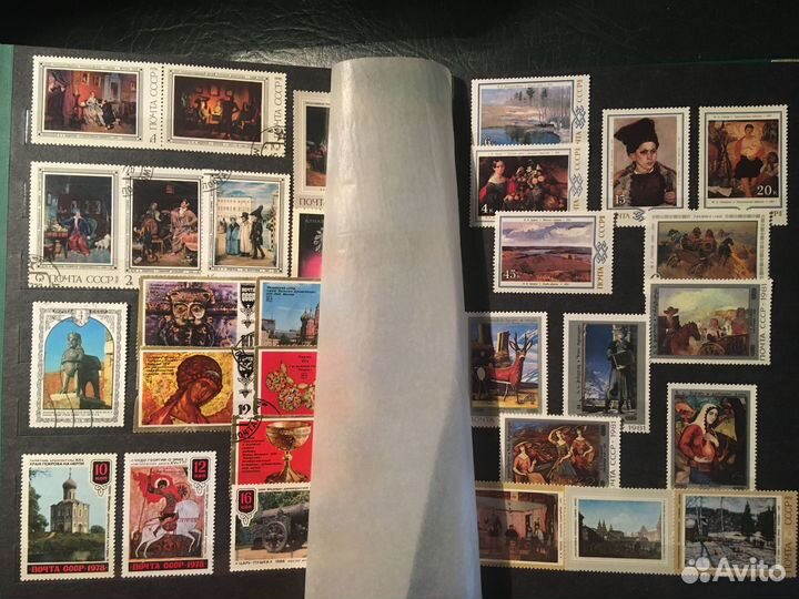 Альбом с 340 марками 