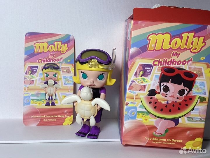 Фигурки Nanci, POP Mart Monsters и Molly