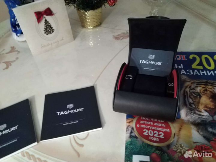 Футляр и паспорт часы таг хоер