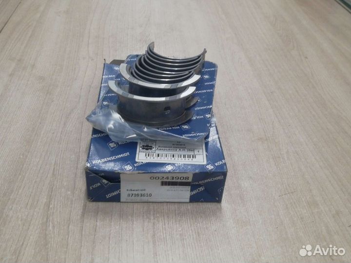 Коренные вкладыши двигателя Opel +0.25 арт87393610